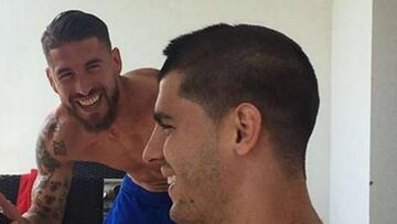 Ramos regalará otro corte de pelo a Morata por su gol