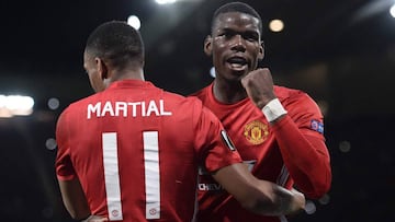 Pogba lidera la goleada del Manchester United contra Fenerbahçe