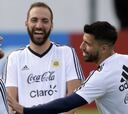 Agüero empieza a ganar su pulso en el ataque contra Higuaín