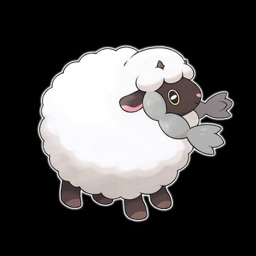 La lana de Wooloo es tan útil como la de las ovejas. 