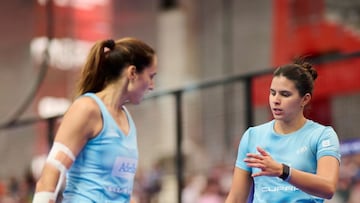 Gemma Triay y Delfi Brea, hoy en Gijón.