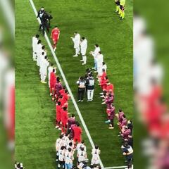 El Bernabéu regala a Navas un momento único: preparen el pañuelo con lo de Jesús y Modric