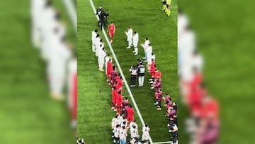 El Bernabéu regala a Navas un momento único: preparen el pañuelo con lo de Jesús y Modric
