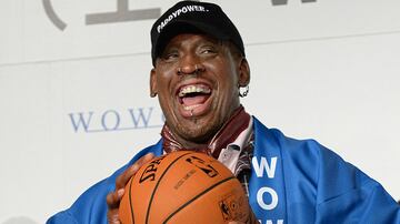 Dennis Rodman: participó en 'Little hoop dreams' y de ahí se sumó una extensa lista de películas. 