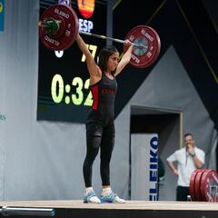 Lucía González, campeona de Europa en dos tiempos y total olímpico