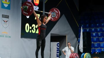 Lucía González, campeona de Europa en dos tiempos y total olímpico