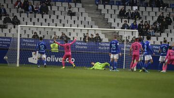El Oviedo, a la espera por Lunin