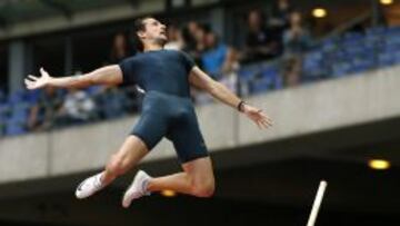 El pertiguista francés Renaud Lavillenie.
