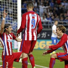 El Atlético le ha enjugado al Sevilla nueve puntos en un mes