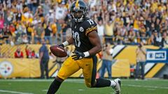 JuJu Smith-Schuster hizo seña obscena con un aficionado de los New England Patriots