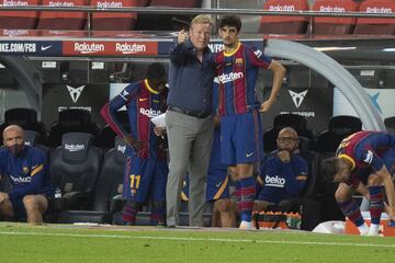 Debut: Barcelona-Villarreal
Día del debut: 27/09/20
Edad del debut: 20 años, 8 meses y 29 días