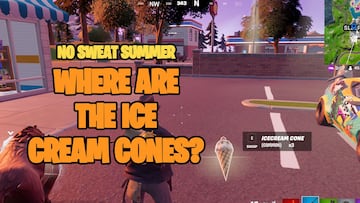 Where to find ice cream cones in Fortnite? All locations