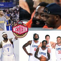 Todos los jugadores: consulta las plantillas de la Conferencia Oeste