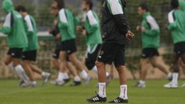 <b>A MUERTE CON 'PORTU', DE MOMENTO. </b>La plantilla regresó ayer al trabajo dolida por el 1-0 de Valencia tras la buena imagen mostrada.