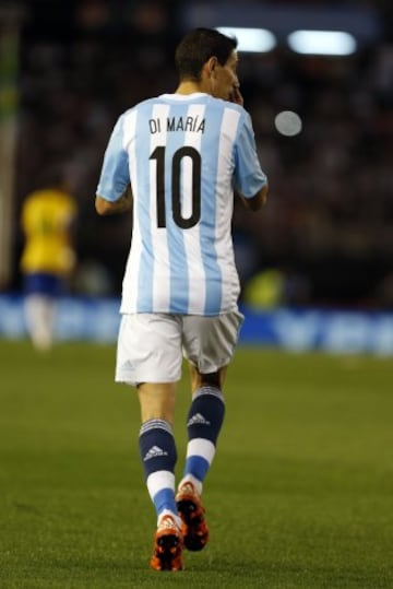 Buenos Aires 13 Noviembre 2015
Argentina vs Brasil por la 3ra  fecha de las eliminatorias Rusia 2018, en el Estadio Antonio Vespucio Liberti
Angel Di Maria