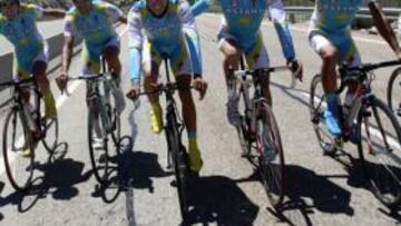 Astana anuncia su equipo para el Tour de Francia