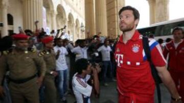 Xabi Alonso, en Arabia.