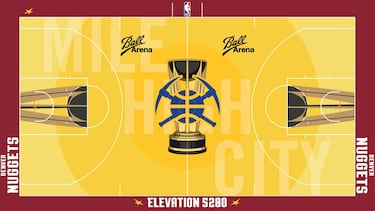 Las espectaculares canchas de los 30 equipos para la Emirates NBA Cup 2024