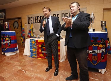 El presidente Quico Catalán. 