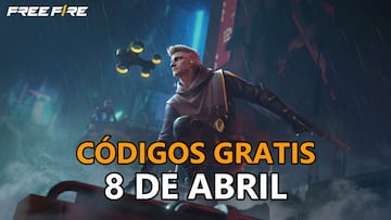 codigos free fire 8 de abril gratis