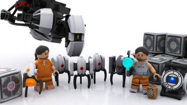 Los LEGO de Portal, un paso más cerca de existir