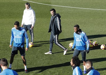 El Madrid prepara el partido contra el Villarreal