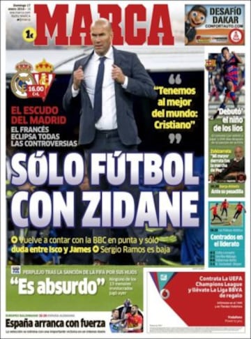 Portadas de la prensa mundial