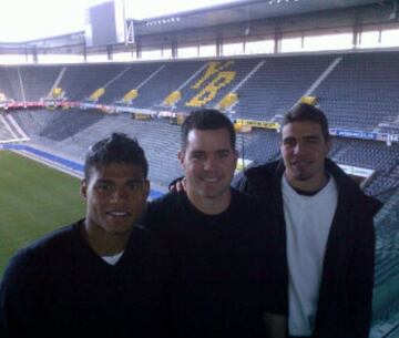 Aquí dentro del estadio del Young Boys de Suiza. Sus sueños comenzaban a hacerse realidad...