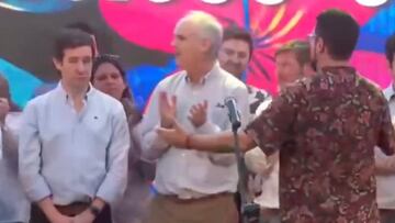 Esto de Francisco Orrego se hizo viral: quería una foto grupal con la derecha y todo acabó así