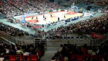 <b>GRAN ESCENARIO. </b>El Bizkaia Arena, protagonista de la Copa.