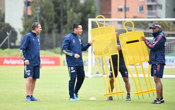 La Selección Colombia Sub 20 realizó su segundo entrenamiento en Bogotá en el microciclo de cara al Torneo de Toulon.