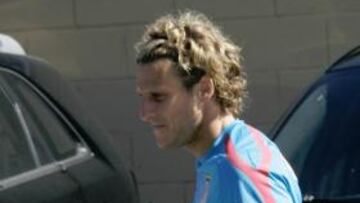 Forlán, fuera de la lista