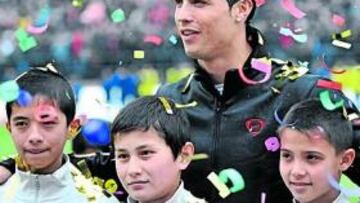 <b>UNA FIESTA. </b>Taskent, la capital de Uzbekistán, vivió una jornada inolvidable con la presencia de Cristiano Ronaldo.