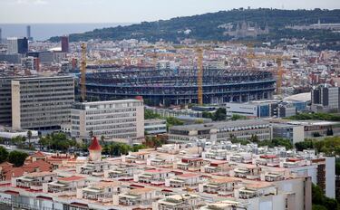 Las obras de Camp No están progresando en fases, pero la demora en proporcionar documentos técnicos se ha visto obligado a continuar jugando a Parsia en lugares alternativos como Johan Grouf.