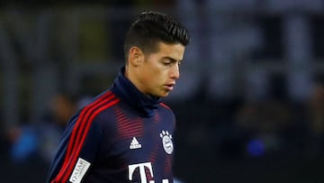 James Rodríguez, volante del Bayern Múnich