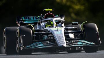 Lewis Hamilton (Mercedes W13). Hungaroring, Hungr¨ªa. F1 2022.