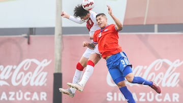 Chile - Perú en vivo: amistoso de la Roja Sub 20, transmisión streaming en directo y online 