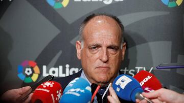 Tebas: "Por mi forma de pensar no tengo opciones de gobernar"