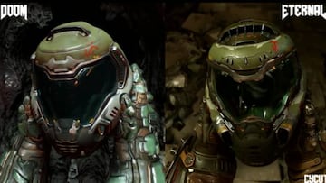 Comparan los gráficos de DOOM Eternal con DOOM (2016)