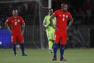 Las mejores imágenes del duelo entre Chile y Uruguay