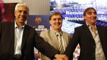 Elvio Paolorroso, Tata y Jorge Pautasso.