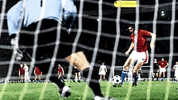 Panenka inventa el penalti que no existe (1976)