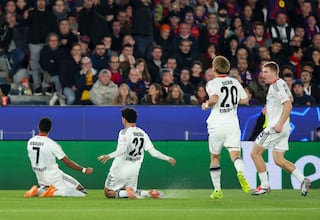 Barcelona - Eintracht, en directo: última hora de la Champions League, hoy en vivo