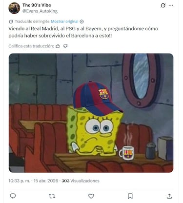 Los memes más divertidos de los cuartos de la Champions