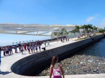 Así están las aguas de Río a pocos días de los JJ.OO.