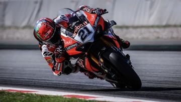 Rinaldi durante el fin de semana en Montmeló.