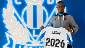 Oficial: El Leganés blinda a Cissé, su nueva perla, hasta 2026