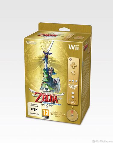 La edición limitada de The Legend of Zelda Skyward Sword, en España