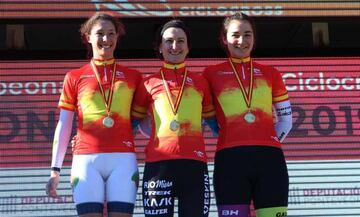 Aida Nuño venció en la prueba élite femenina del Campeonato de España de ciclocross.