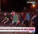 Locura en San Juan para ver a Messi ante Brasil: vean la que se montó